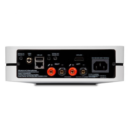 送料無料 内祝い POWERNODE Bluesound (with su stiprintuvas stereo HDMI) アンプ